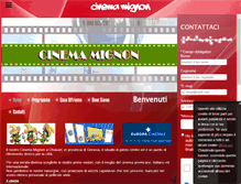 Tablet Screenshot of cinemamignonchiavari.com